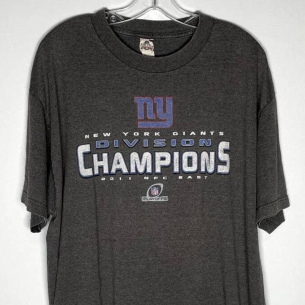 NFL Gray New York Giants Champions Tee